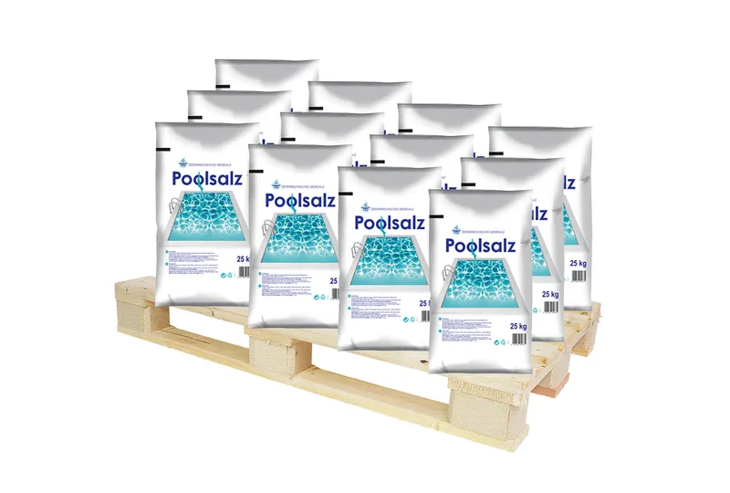 SÓL BASENOWA SALINEN POOLSALZ w opakowaniach 25 kg, paleta 1000 kg