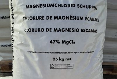 Chlorek magnezu w workach 25 kg Nedmag, paleta 1000 kg