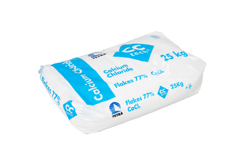 Chlorek wapnia techniczny CC Tech Tetra w workach 25 kg - paleta 1000 kg
