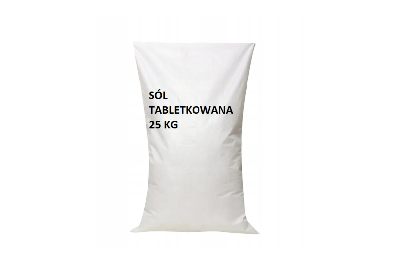 Tabletki solne Sol One w opakowaniach 25 kg, paleta 1000 kg